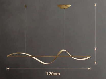 Moderne Scandinavische LED-hanglamp - Verstelbare kroonluchter voor de eetkamer