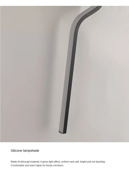 Moderne LED-wandlamp - Minimalistische striplamp voor naast het bed