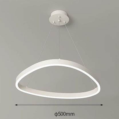 LED-Ring-Kronleuchter – Moderne Pendelleuchte für Wohnzimmer, Schlafzimmer und Esszimmer