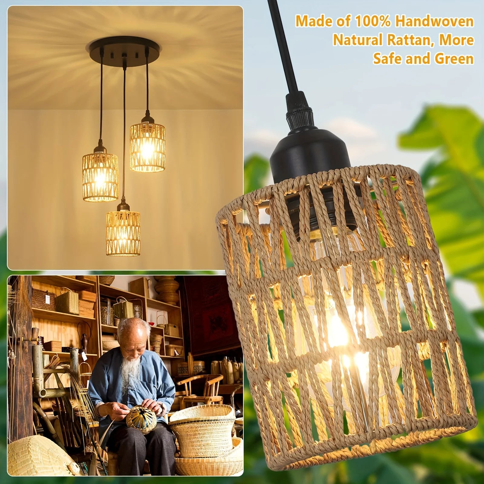 Hanglamp Industriële Vintage Retro Lampenkap Plafondlamp Edison E27 Plafondverlichting Kroonluchter Keuken Eetkamer Woonkamer Slaapkamer Restaurant Bar (A