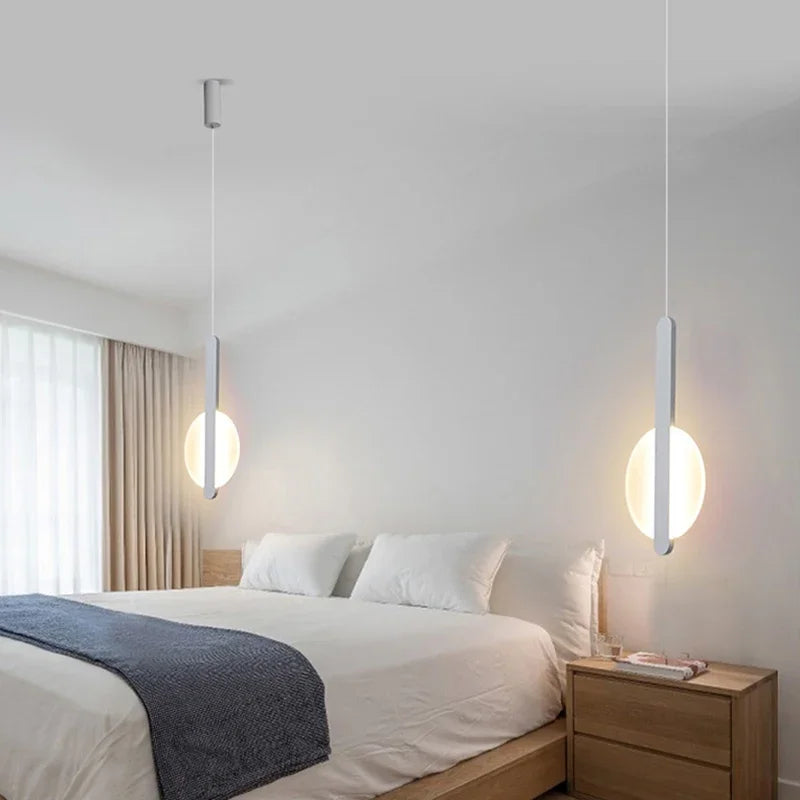 Moderne LED Hanglamp – Keuze uit 3 Stijlen | Wit of Zwart | Warm of Koud Wit