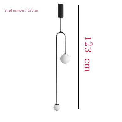 Glazen Bol Hanglamp – 2 Bollen | Goud of Zwart | Klein of Groot | Warm of Koud Wit