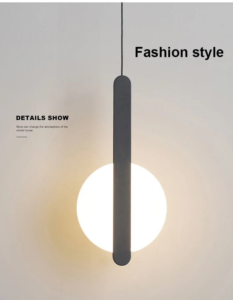 Moderne LED Hanglamp – Keuze uit 3 Stijlen | Wit of Zwart | Warm of Koud Wit