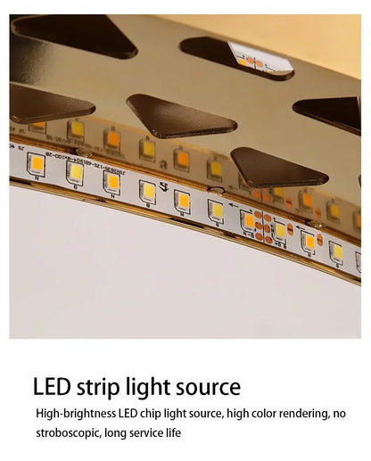 Luxe kristallen kroonluchter - Nordic moderne gouden hanglamp voor woonkamer en eetkamer