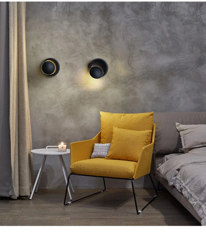 LED Wandlamp 350° Draaibaar – Moderne Wandverlichting voor Binnen