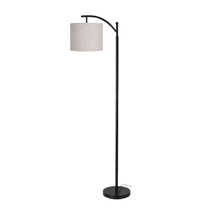 Arc vloerlamp met LED-lamp - moderne staande lamp met hangende kap