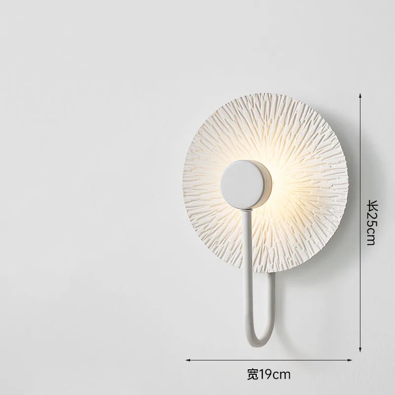 Leaf LED Wall Sconce – Art Deco Bedside Light