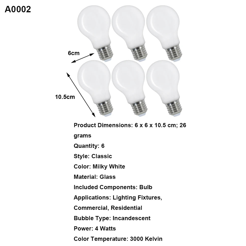 E27 LED Edison-lamp 4W Vintage Retro Filamentlamp ST64 Amberkleurig glas Warm wit 3000K 430LM Energiebesparende decoratieve lamp met antieke schroefvoet