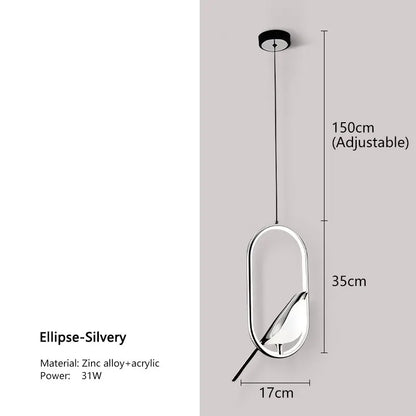 Magpie Bird LED hanglamp - Modern Scandinavisch design