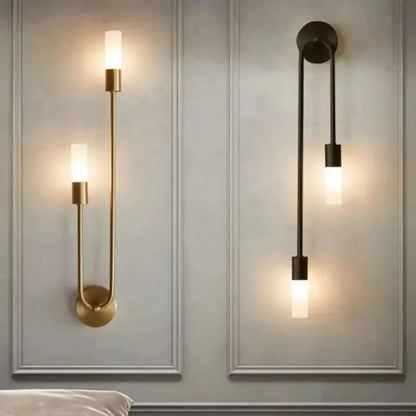 Nordic G9 Wandlamp – Goud of Zwart, Links of Rechts