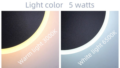 LED Wandlamp 350° Draaibaar – Moderne Wandverlichting voor Binnen
