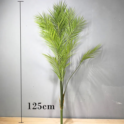 Houseplant artificial palm tree tropical plastic fake plant