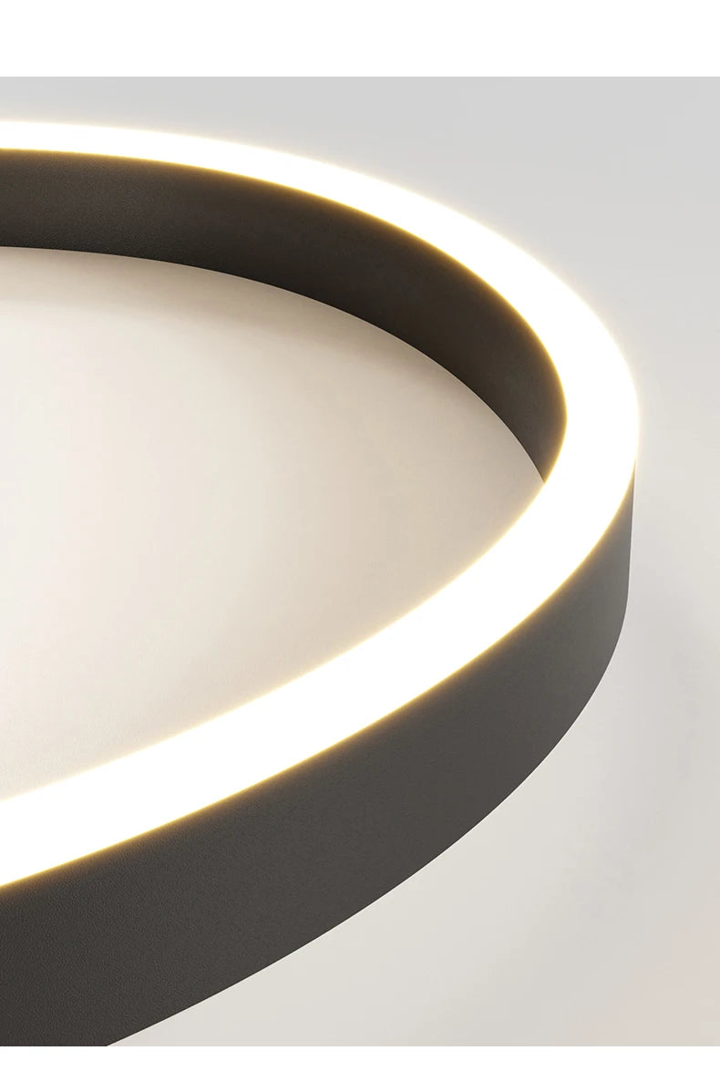 LED-Ring-Kronleuchter – Moderne Pendelleuchte für Wohnzimmer, Schlafzimmer und Esszimmer