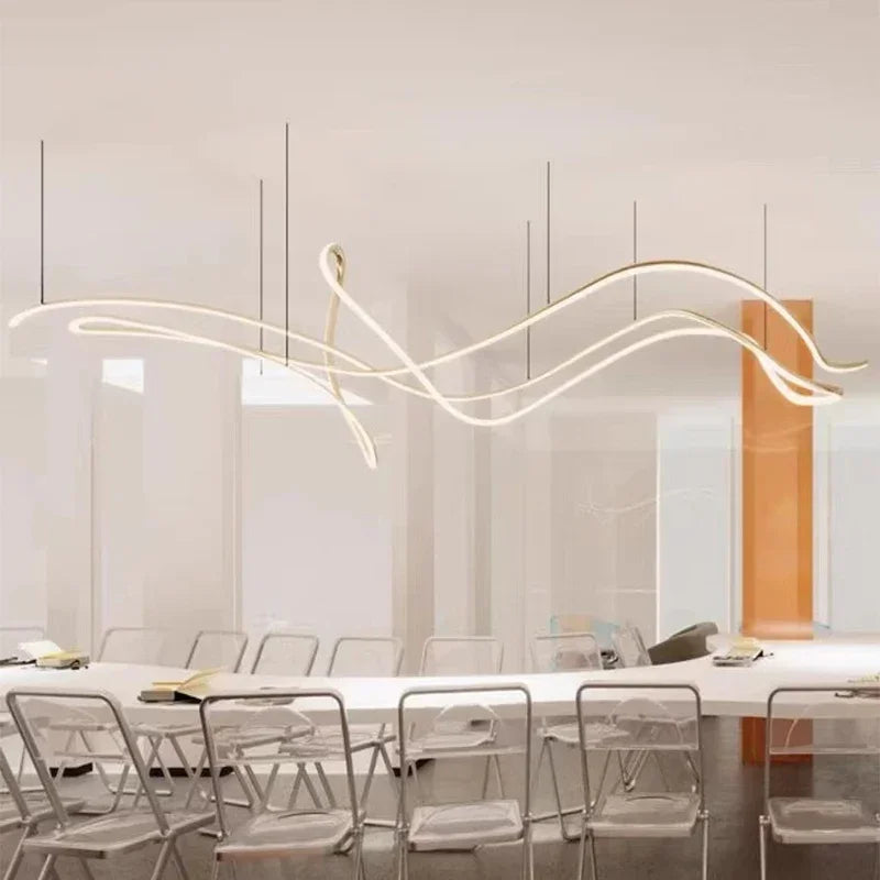 Luxoford – Luxuriöse LED-Pendelleuchte – Modern, 120 cm