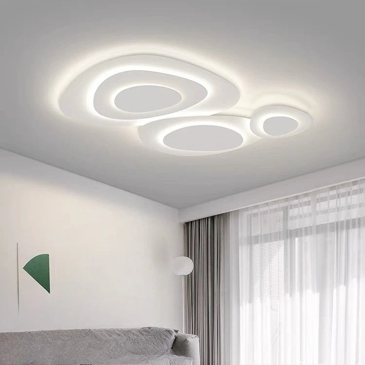 Moderne witte LED-plafondlamp - minimalistische plafondlamp
