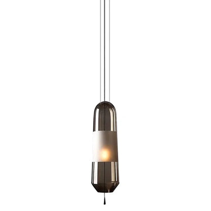 Aurora Glow - Scandinavische hanglamp met amberkleurig glas