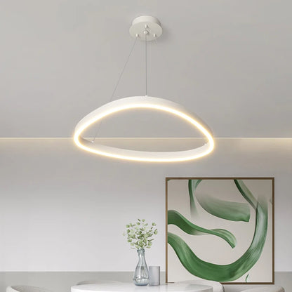 LED-Ring-Kronleuchter – Moderne Pendelleuchte für Wohnzimmer, Schlafzimmer und Esszimmer