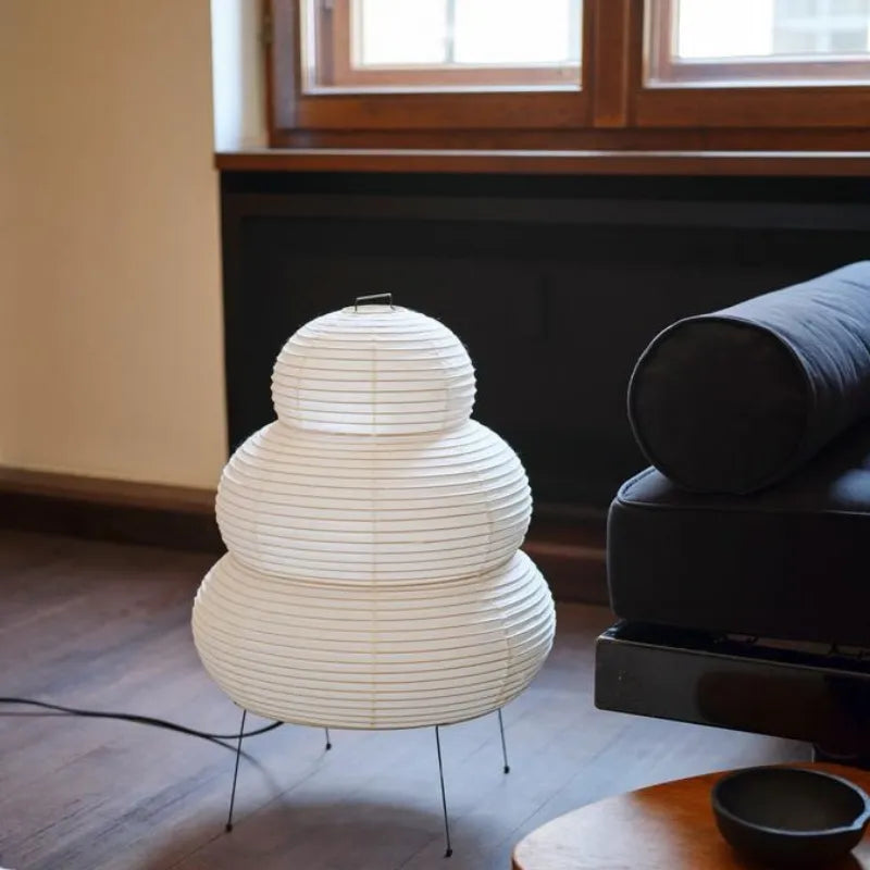 Akari Wabi-Sabi japanische Design-Schlafzimmer-/Schreibtisch-Tischlampe