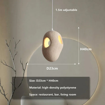 Wabi-Sabi Hars Hanglamp - Moderne Sculpturale Hanglamp