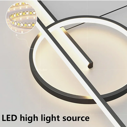 Moderne LED-Hanglamp - Minimalistisch voor restaurant, woonkamer en bar