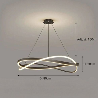 Cluster hanglamp - Moderne LED-bar kroonluchter