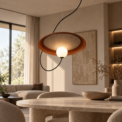 Moderne LED Hanglamp met Magneetbevestiging – Ø25 of Ø35 cm | Wit, Zwart of Rood