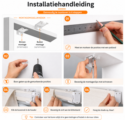 Custom-Made Roman Blinds — standard