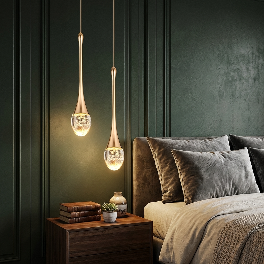 Moderne Bellen Kristallen Hanglamp — 1, 2 of 3 Koppen