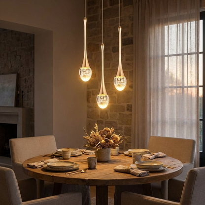Moderne Bellen Kristallen Hanglamp — 1, 2 of 3 Koppen