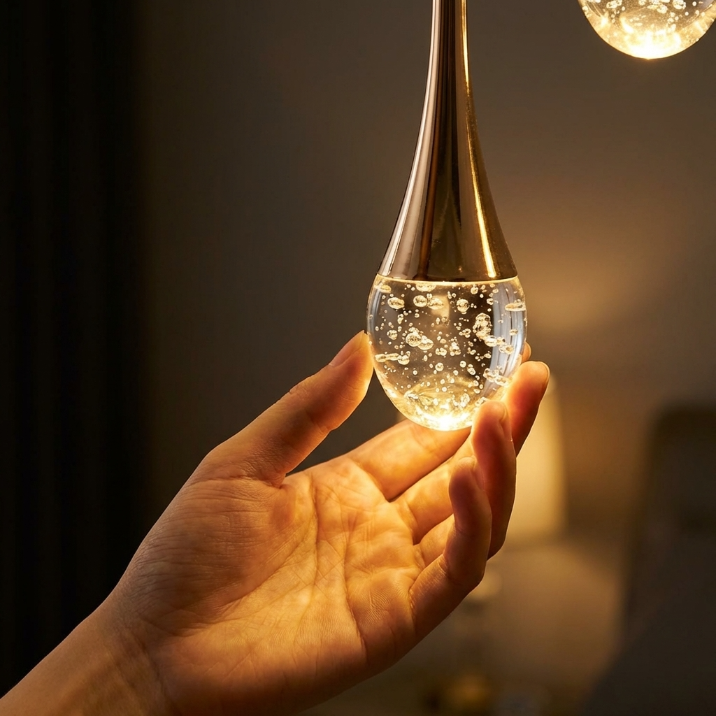 Moderne Bellen Kristallen Hanglamp — 1, 2 of 3 Koppen
