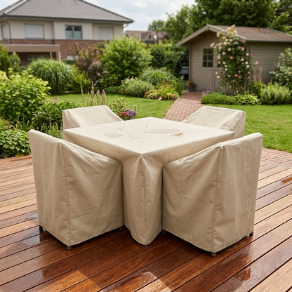 Maßgefertigte Gartenmöbelhülle