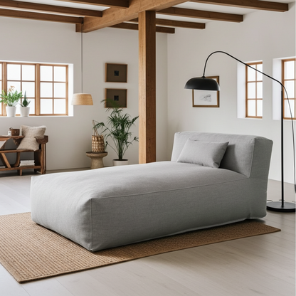 Wagrex - Zitzak Chaise Longue - Katoenen Linnen