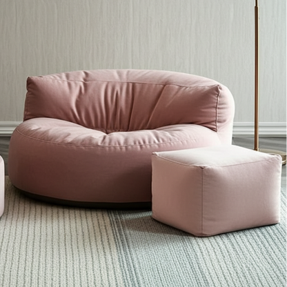 Wagrex - Zitzak Loveseat Zacht Fluwelen Stof