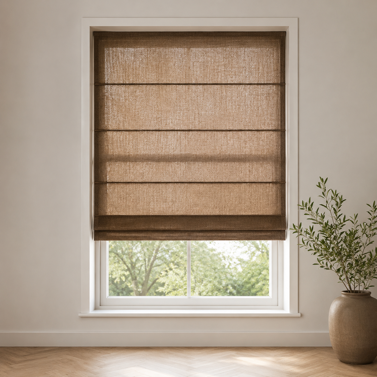 Custom-Made Roman Blinds — Privacy & Heat Insulation | Made to Measure