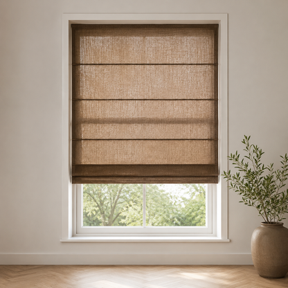 Custom-Made Roman Blinds — Privacy & Heat Insulation | Made to Measure
