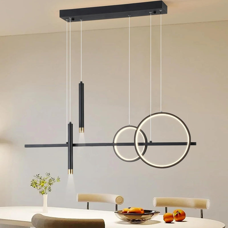 Moderne LED Hanglamp – 100 cm Eettafelverlichting | Restaurant & Woonkamer Lamp