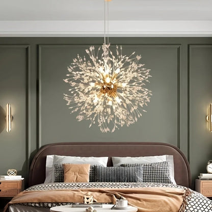 Paardenbloem Kristallen Kroonluchter Hanglamp