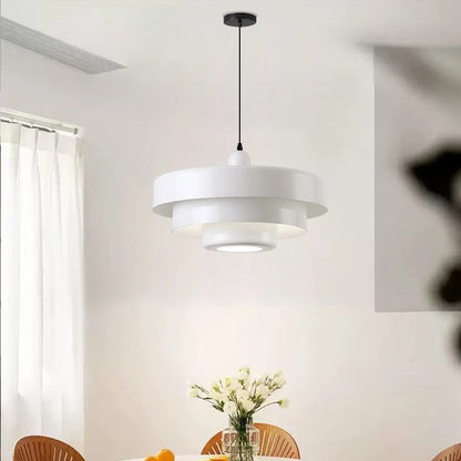 BAUHAUS Modern Glass Pendant Light - Matte Shade Hanging Lamp