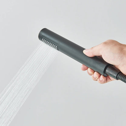 Stand-Badewannenarmatur – Einhebelmischer mit 360° schwenkbarem Auslauf und Handbrause