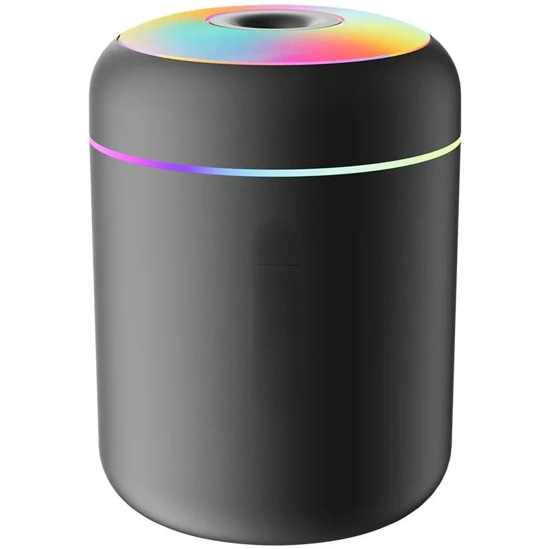 180 ml Mini-Luftbefeuchter mit USB-Anschluss, elektrischem Aromadiffusor, ätherischen Ölen, Aromatherapie-Nebelmaschine und Beleuchtung für Auto, Zuhause und Schlafzimmer