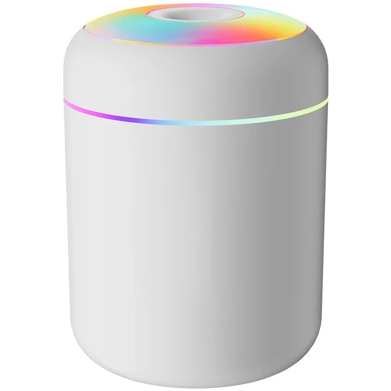 180 ml Mini-Luftbefeuchter mit USB-Anschluss, elektrischem Aromadiffusor, ätherischen Ölen, Aromatherapie-Nebelmaschine und Beleuchtung für Auto, Zuhause und Schlafzimmer