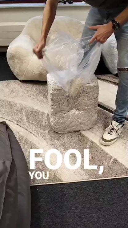 Wagrex - Fauteuil Hug Fluffy Teddy zitzak 4.0