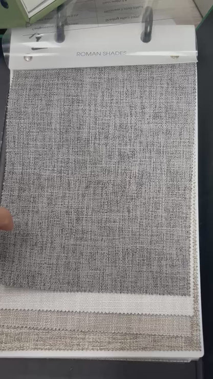 Custom-Made Roman Blinds — standard