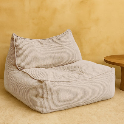 Zitzak fauteuil corduroy loveseat – Wagrex design zitzakstoel