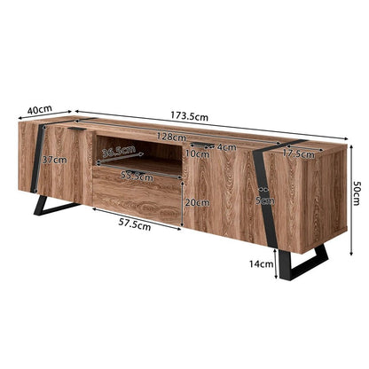 ML-Design TV-meubel, 120x40x46 cm, groen-naturel, TV-tafel met 2 deuren, lade, plank, grenenhouten poten, natuurlijk design, TV lowboard voor in de woonkamer, TV-meubel voor TV's tot 55 inch ML-Design TV-meubel, 120x40x46 cm, groen-naturel, TV-tafel met 2 deuren, lade, plank, grenenhouten poten, natuurlijk design, TV lowboard voor in de woonkamer, TV-meubel voor TV's tot 55 inch