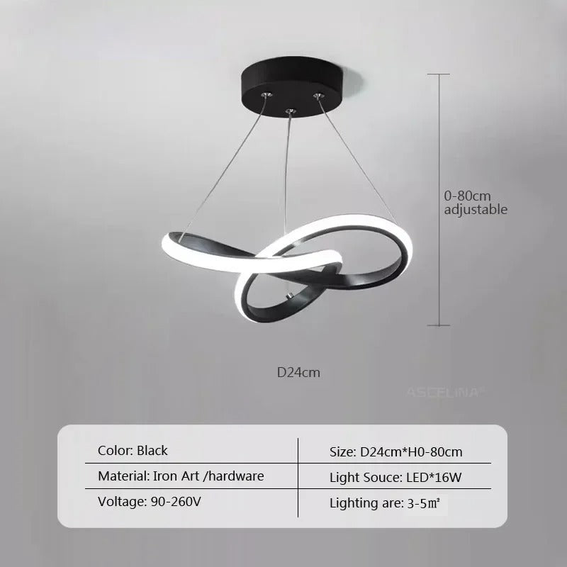 Compact Klaver Design LED Plafondlamp