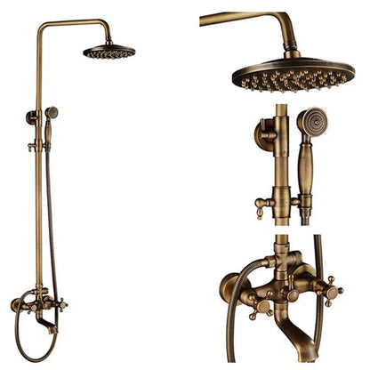 Rain Shower Brass Shower Faucet – Thermostatic Adjustable
