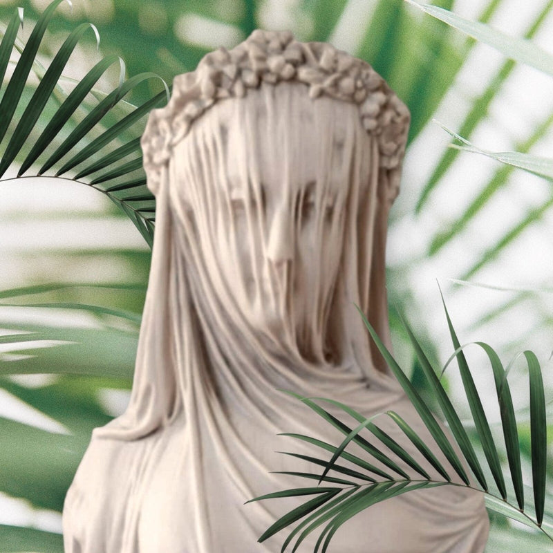 Die verschleierte Dame-Statue, 35,6 cm, Jungfrau-Lady-Statue